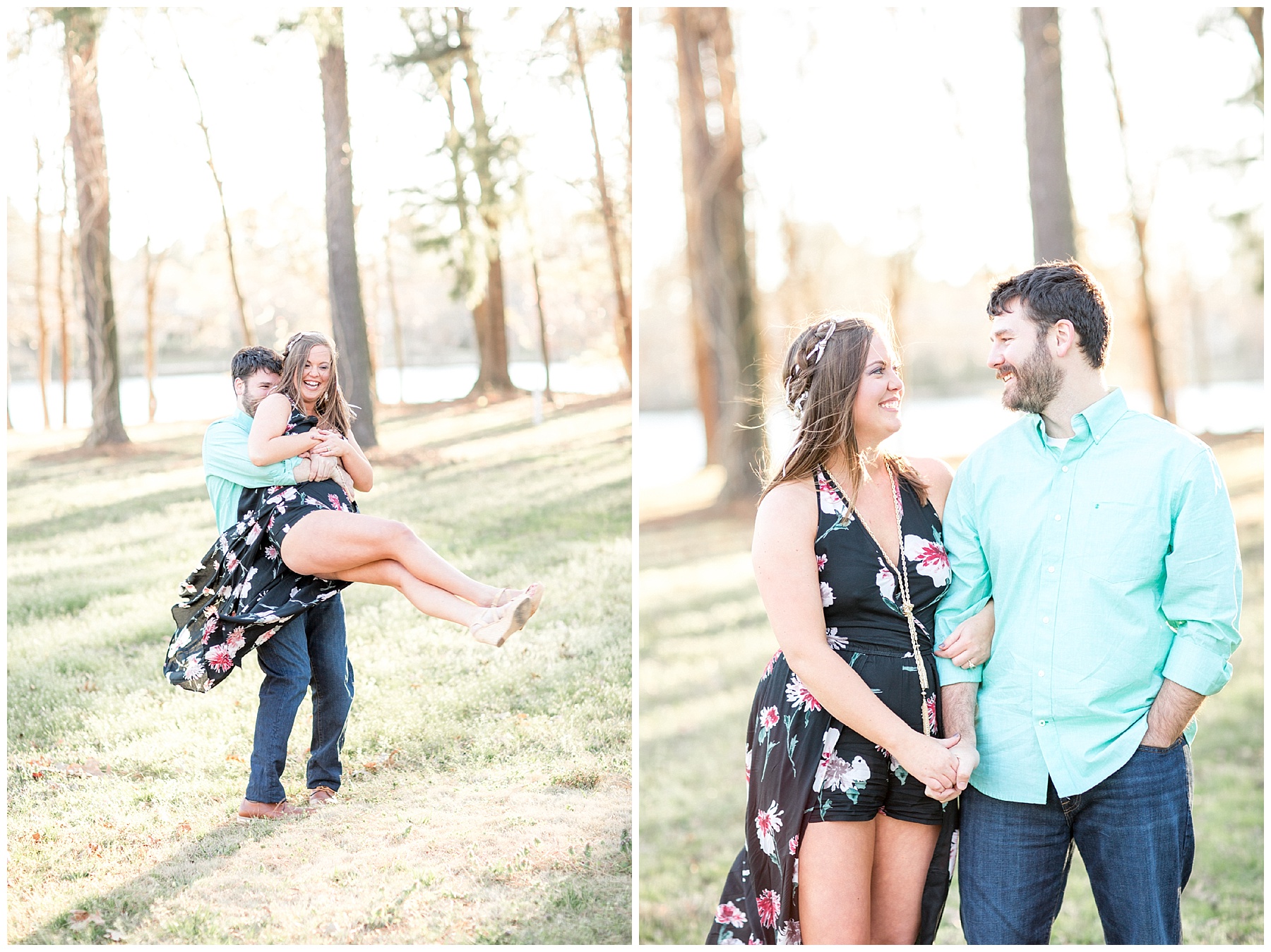 Lake Wilson NC Engagement Session Lake Wilson NC Engagement Session