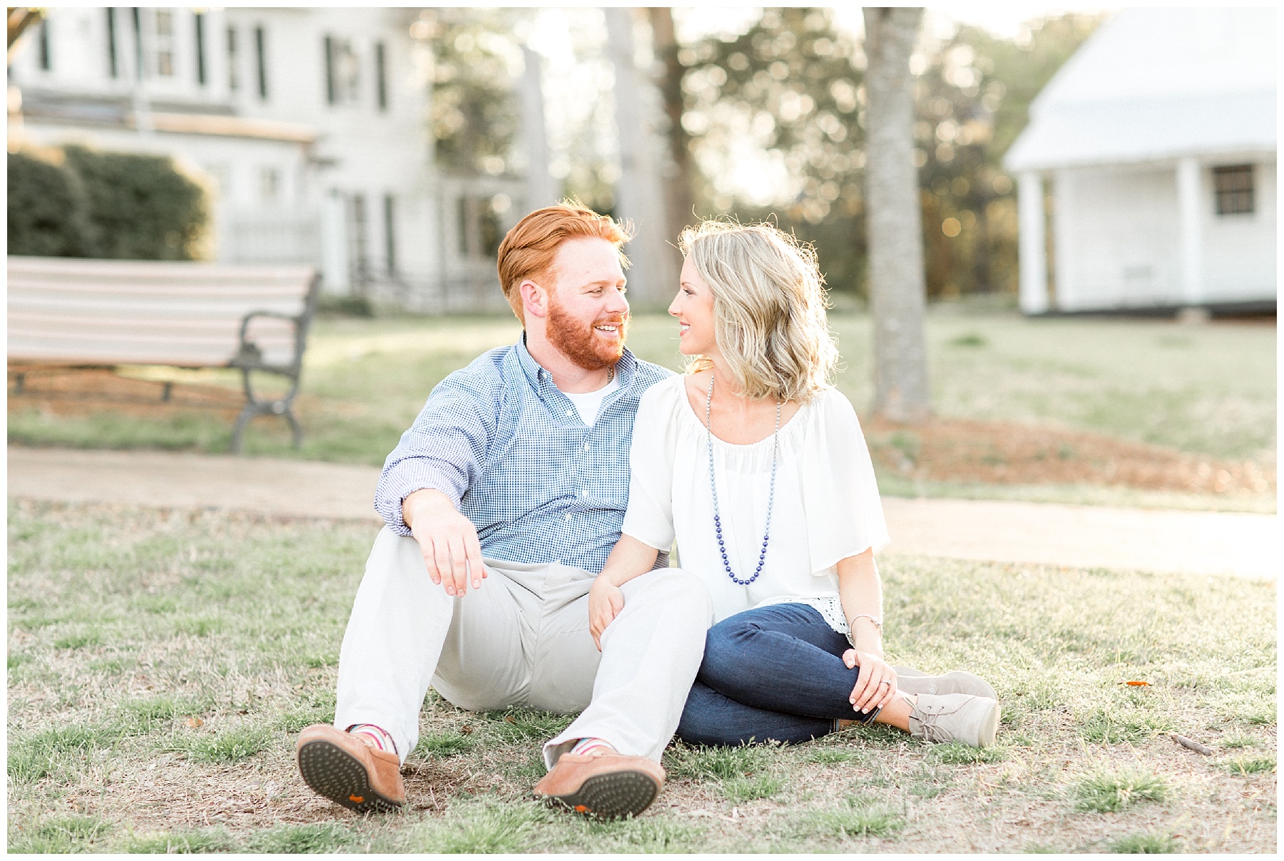 Historic Oak Engagement Session Raleigh NC Tiffany L Johnson