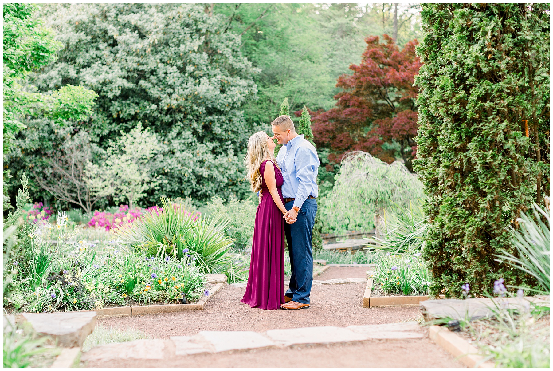 Sarah P Duke Gardens Engagement Session - tiffany l johnson photography - duke gardens engagement session_0013.jpg