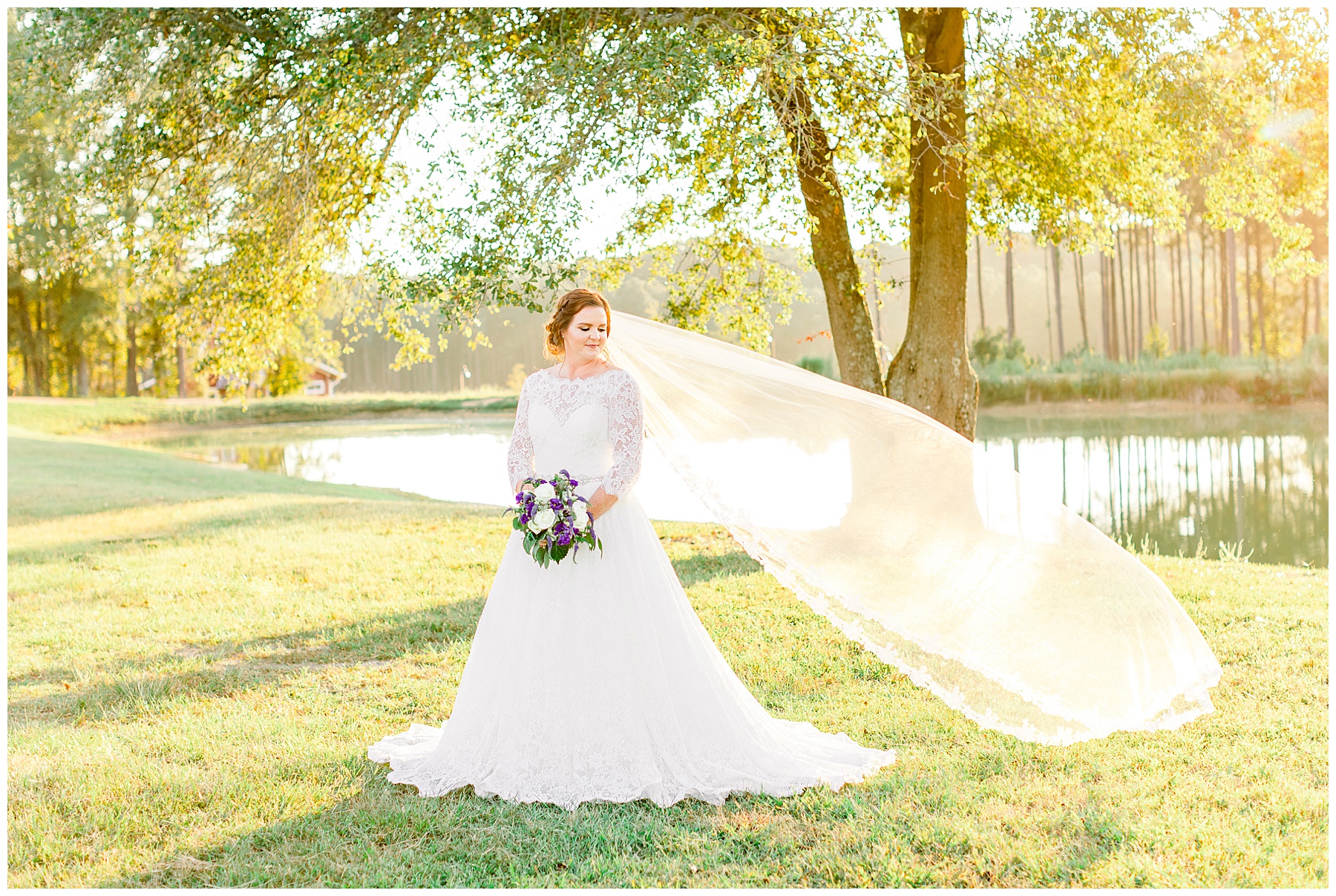 Pavilion at Carriage Farm Bridal Session - Raleigh NC Wedding Photographer - Tiffany L Johnson_0019.jpg