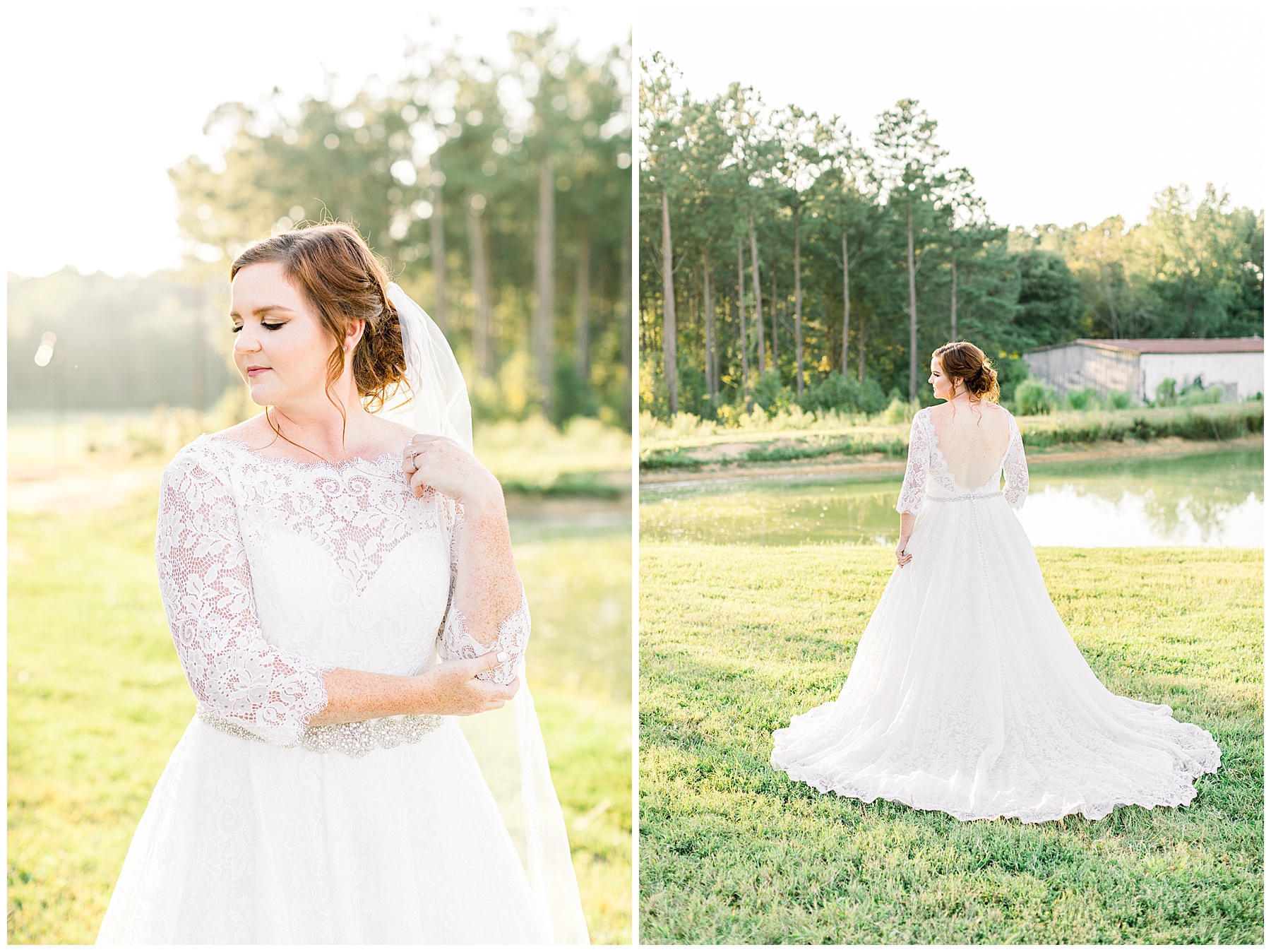 Pavilion at Carriage Farm Bridal Session - Raleigh NC Wedding Photographer - Tiffany L Johnson_0026.jpg