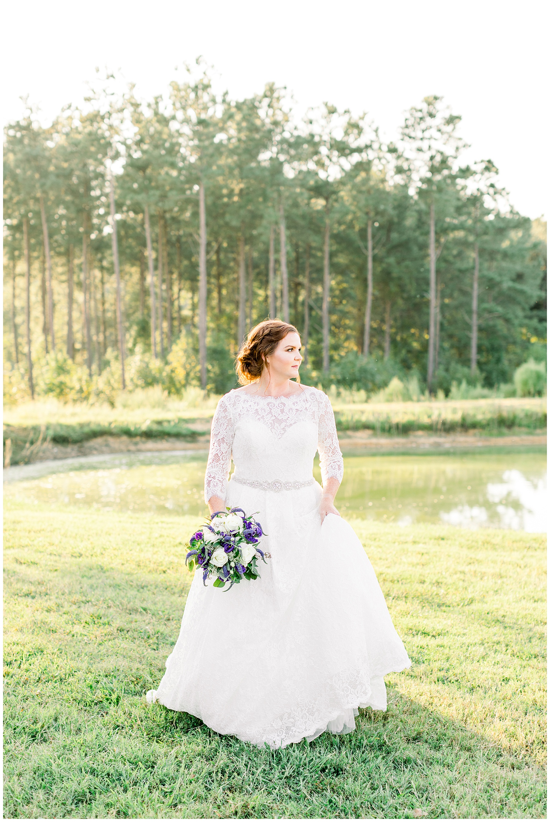 Pavilion at Carriage Farm Bridal Session - Raleigh NC Wedding Photographer - Tiffany L Johnson_0027.jpg