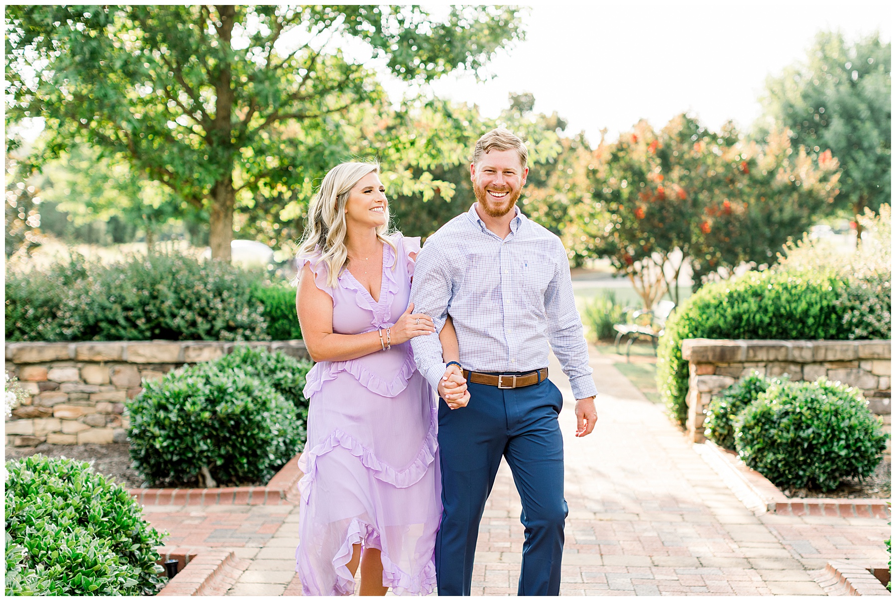 E Carroll Joyner Park - Wake Forest Engagement Session - Tiffany L Johnson Photography_0005.jpg