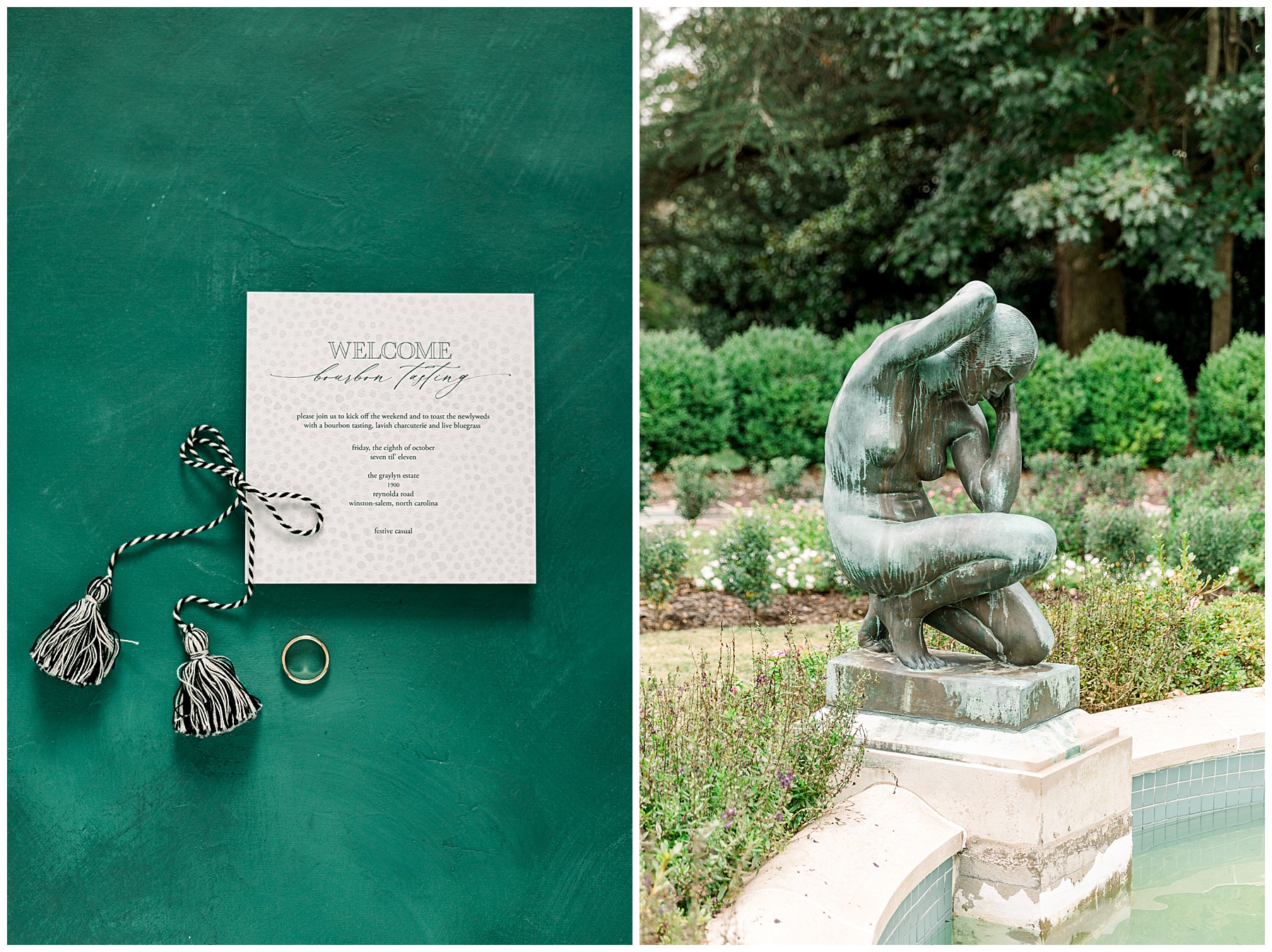 Reynolda Gardens Wedding - Winston Salem Wedding Photographer - Tiffany L Johnson Photography_0008.jpg