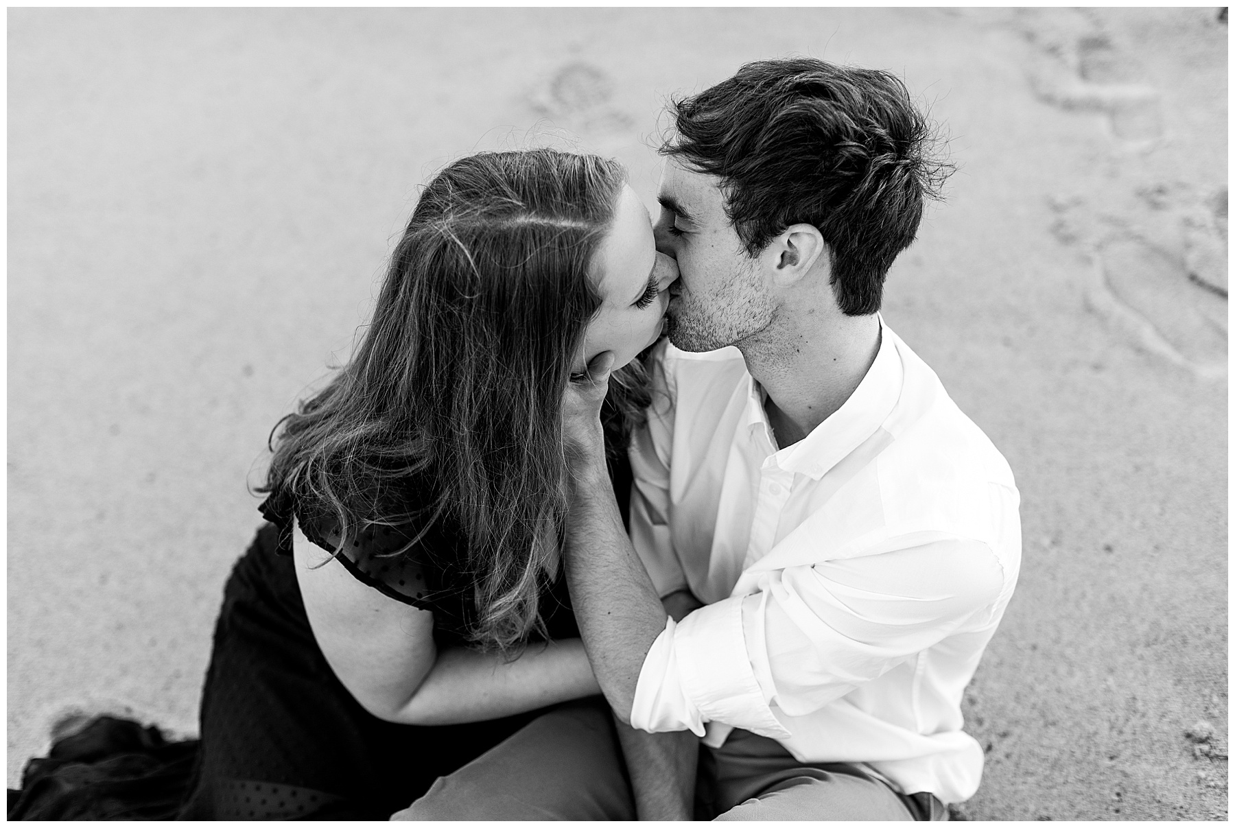 Beach Engagement Session - Wilmington Wedding Photographer - Tiffany L Johnson Photography_0077.jpg