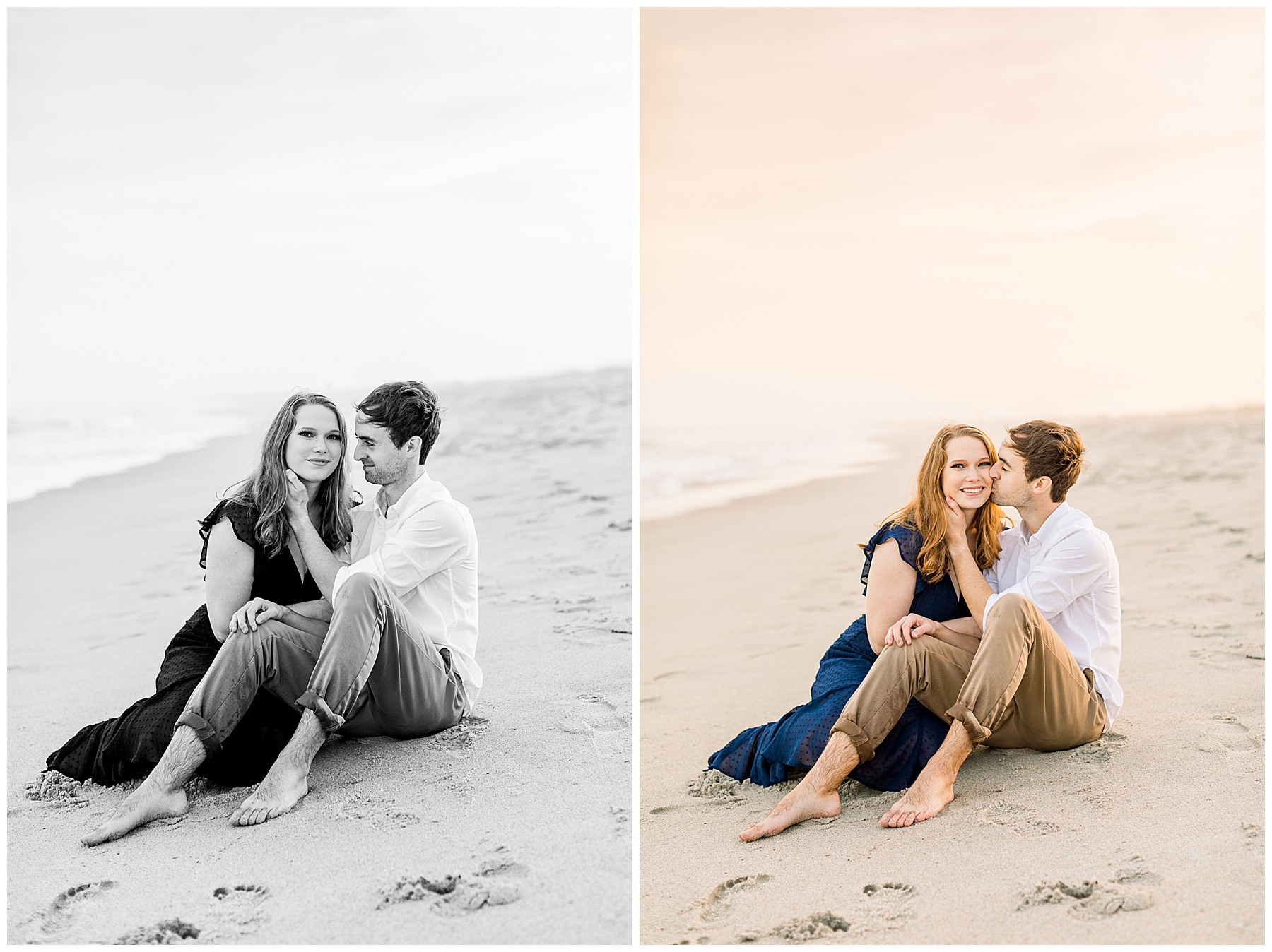 Beach Engagement Session - Wilmington Wedding Photographer - Tiffany L Johnson Photography_0081.jpg