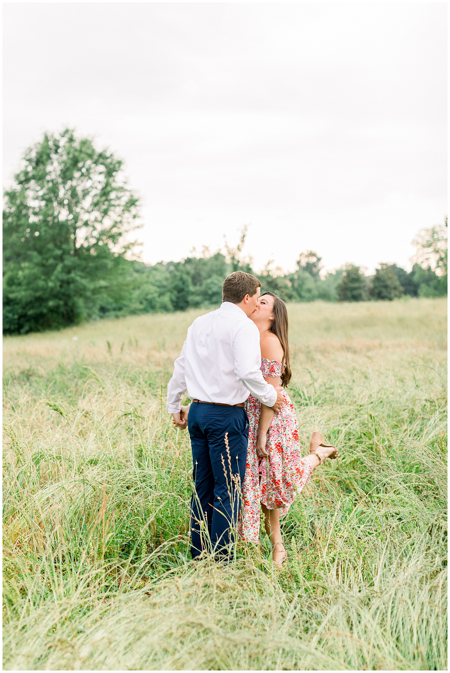 Field Engagement Session - Raleigh NC Wedding Photographer - Tiffany L Johnson Photography_0025.jpg