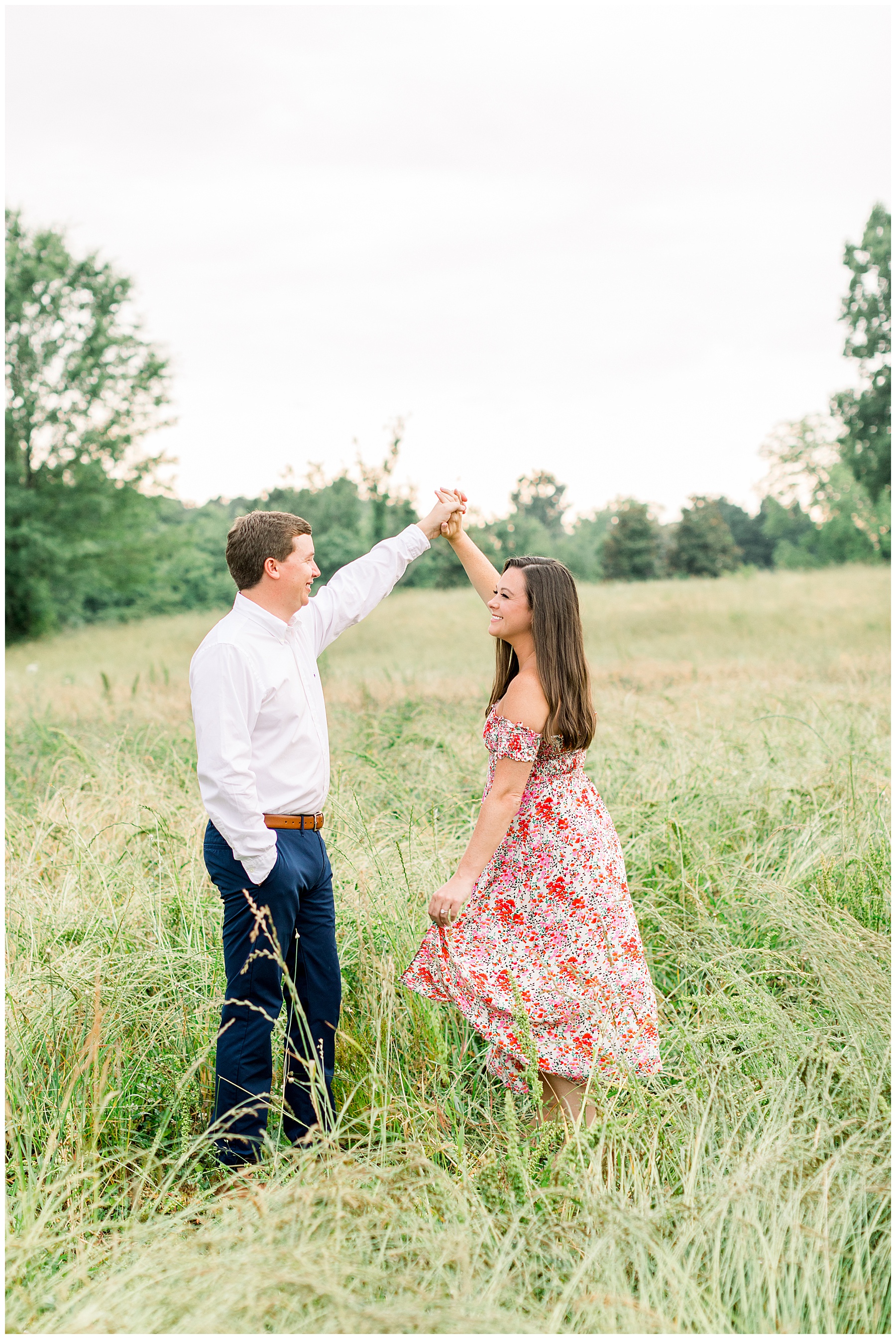 Field Engagement Session - Raleigh NC Wedding Photographer - Tiffany L Johnson Photography_0029.jpg