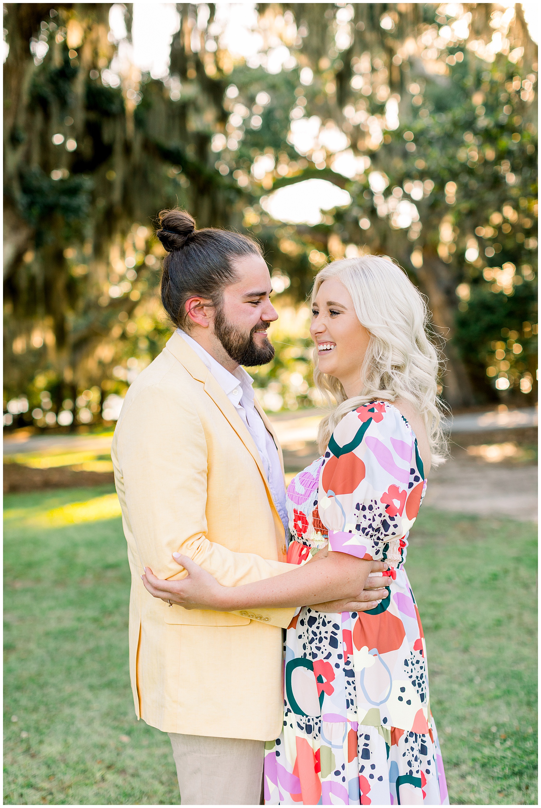 Airlie Gardens Engagement Session - Wrightsville Beach - Tiffany L Johnson Photography