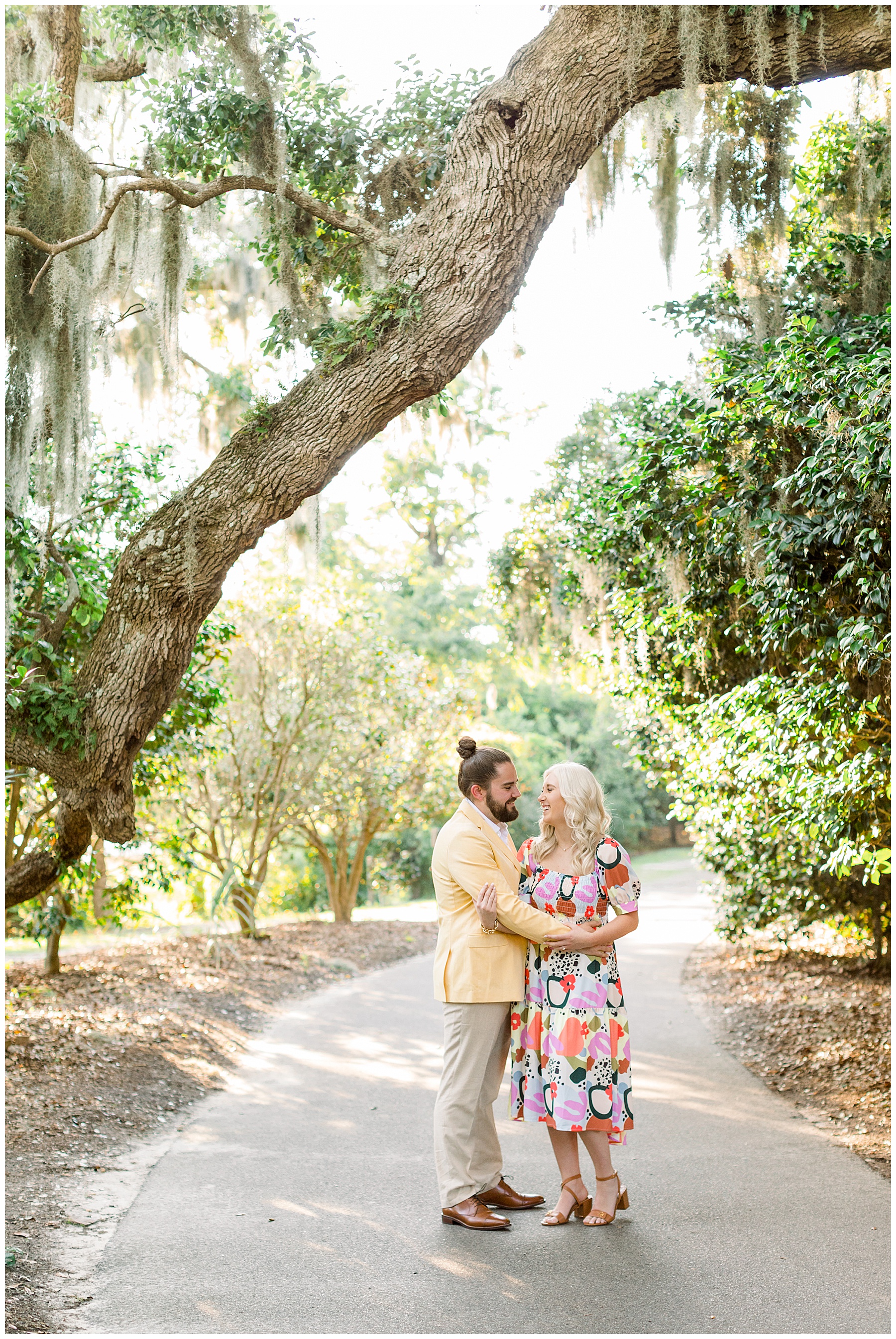 Airlie Gardens Engagement Session - Wrightsville Beach - Tiffany L Johnson Photography