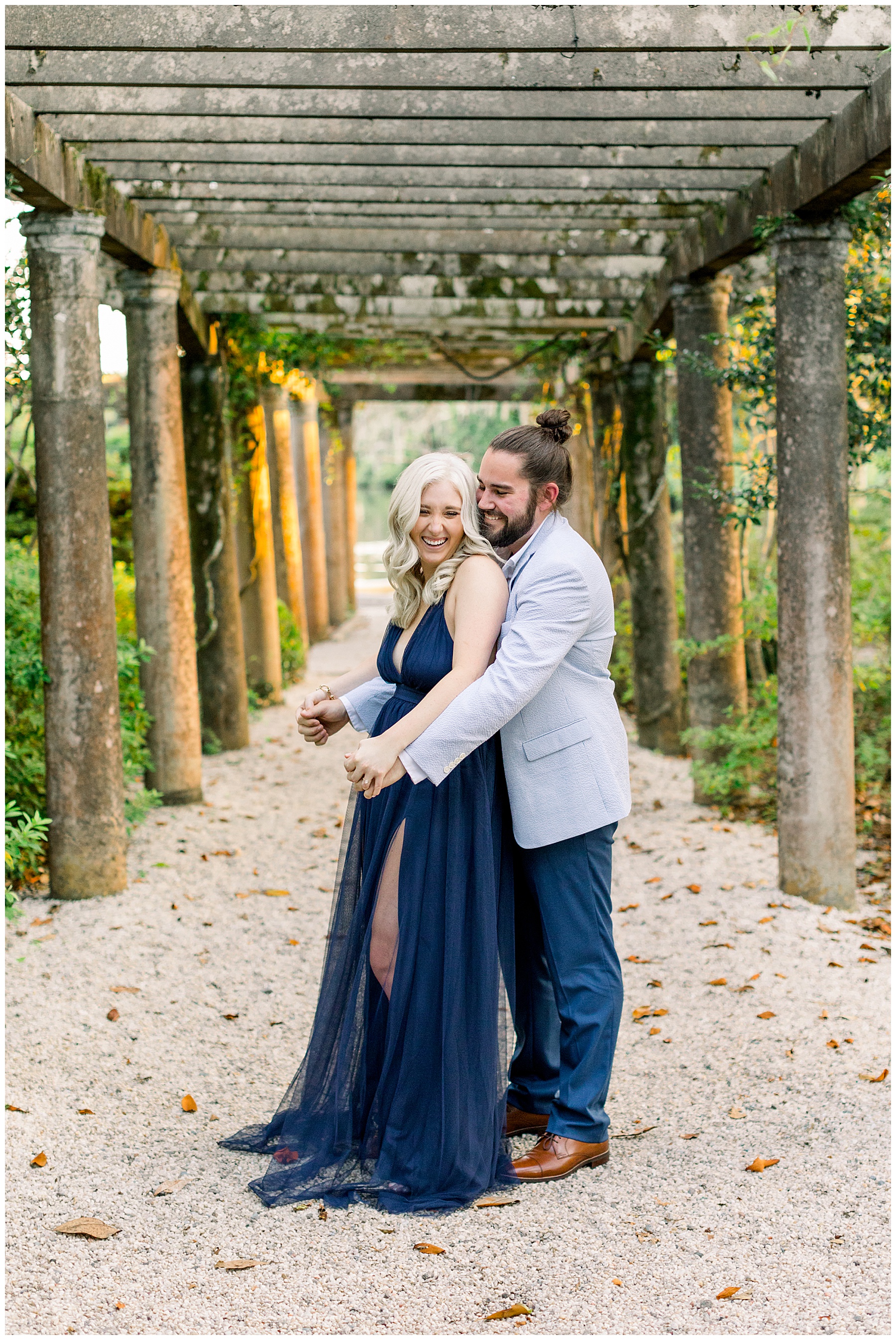 Airlie Gardens Engagement Session - Wrightsville Beach - Tiffany L Johnson Photography