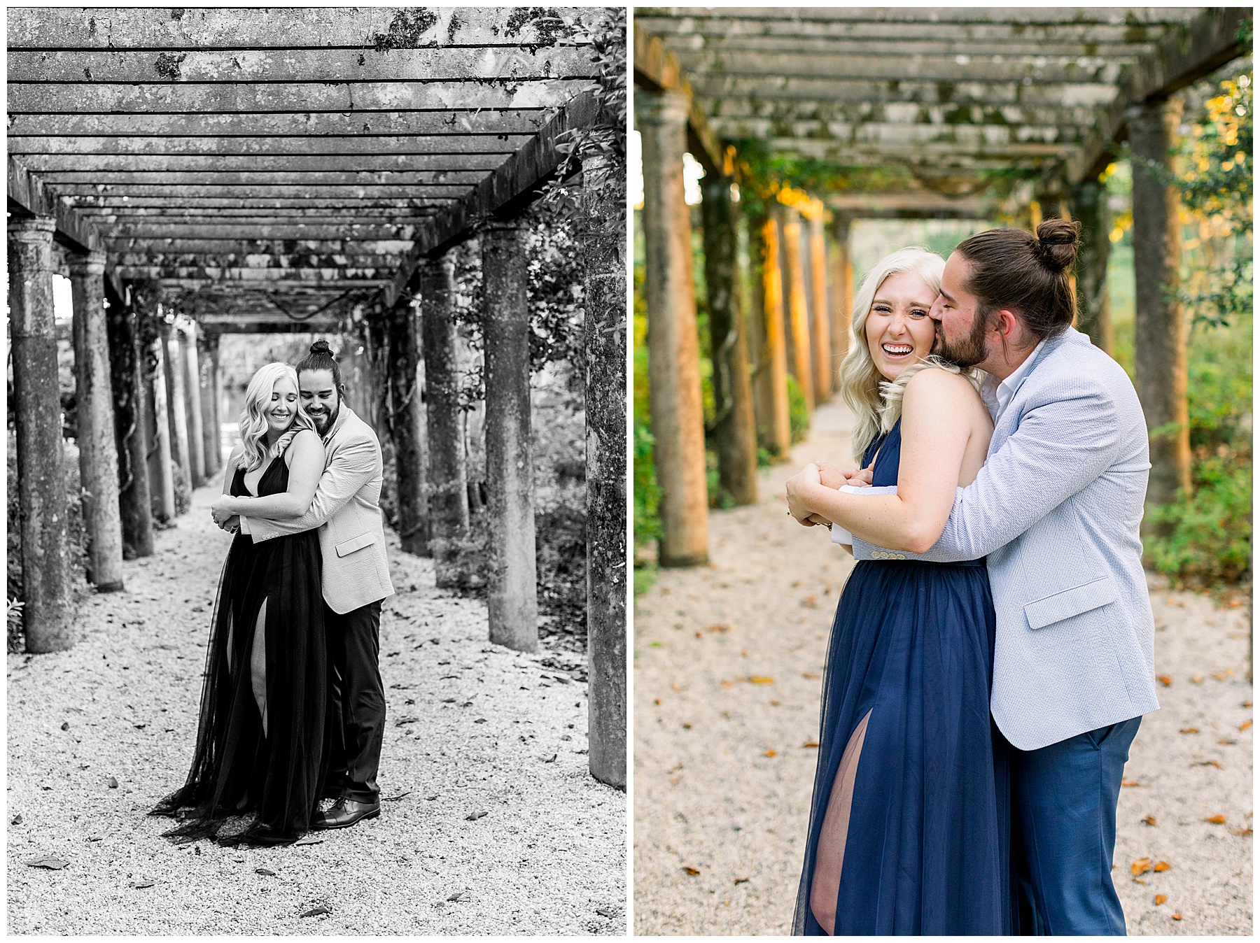 Airlie Gardens Engagement Session - Wrightsville Beach - Tiffany L Johnson Photography