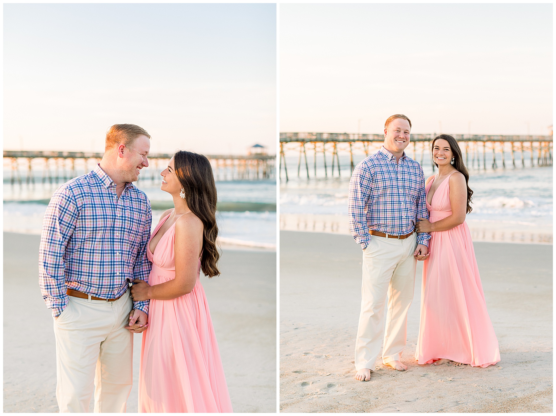 Atlantic Beach Engagement Session - Beaufort NC Engagement Session - Tiffany L Johnson Photography_0002.jpg
