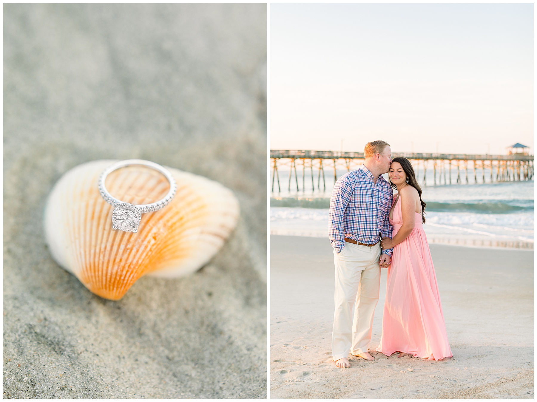 Atlantic Beach Engagement Session - Beaufort NC Engagement Session - Tiffany L Johnson Photography_0004.jpg