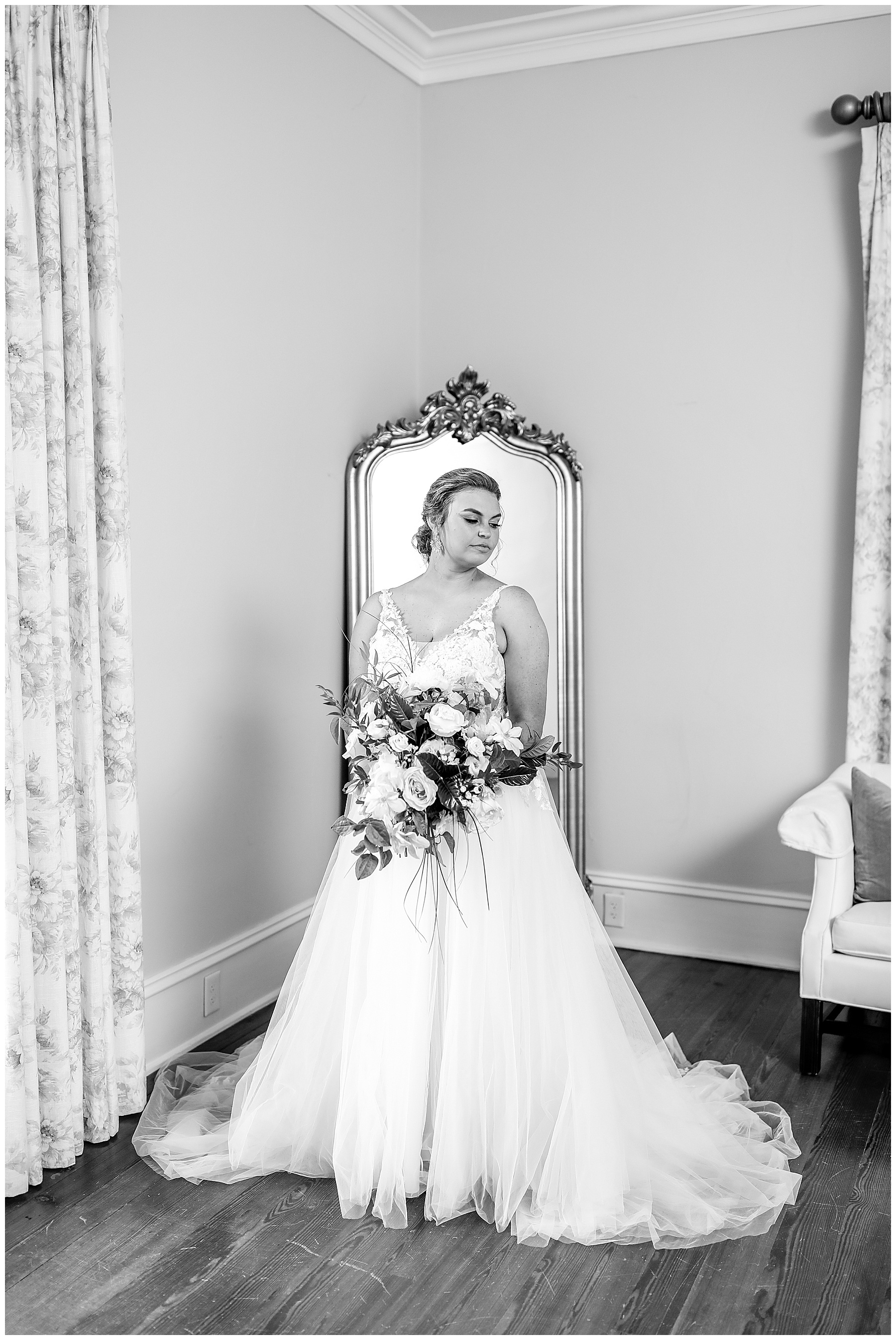 Rose Hill Estate Bridal Session - Nashville NC Wedding Photographer - Tiffany L Johnson Photography-148_0018.jpg