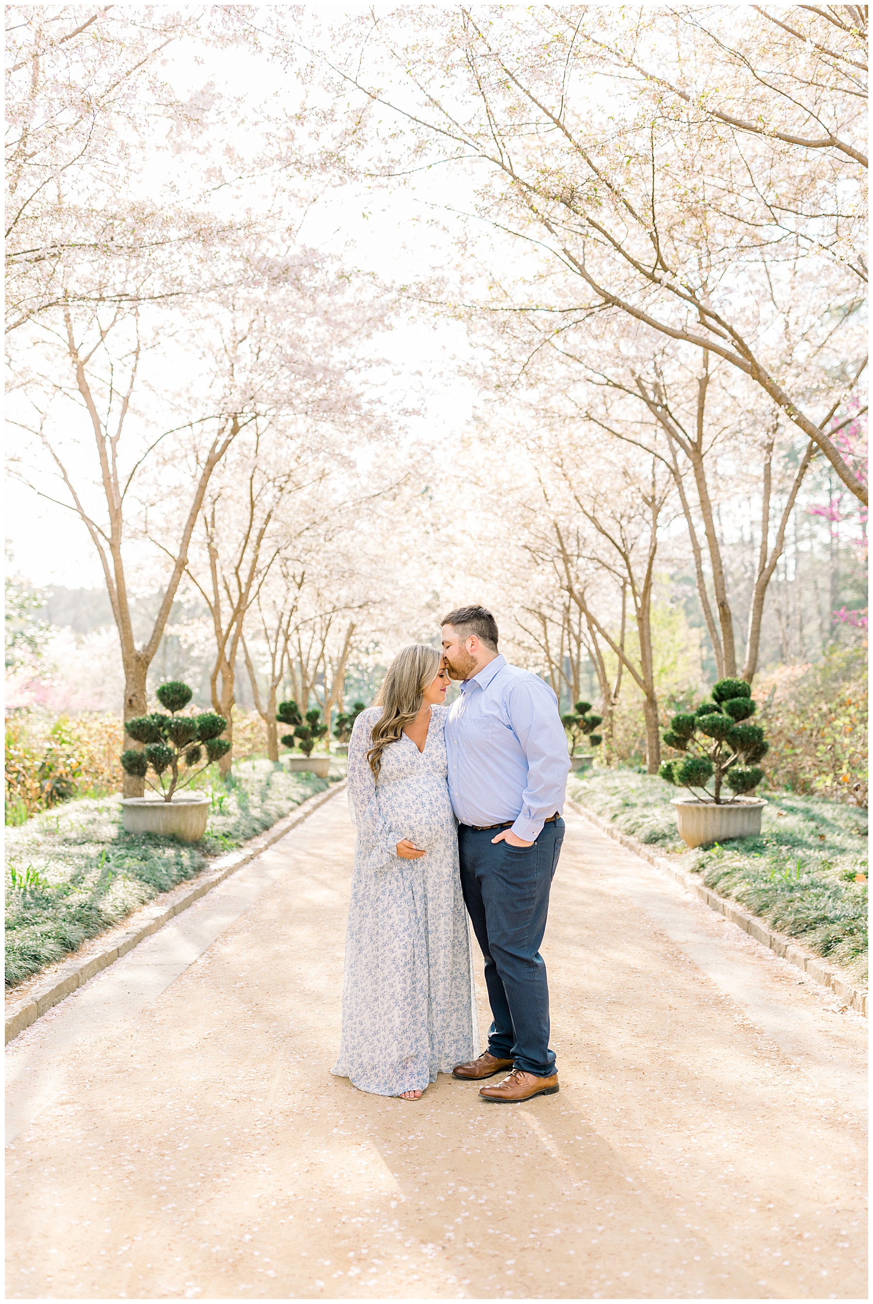 Duke Gardens Maternity Session - Tiffany L Johnson Photography_0001