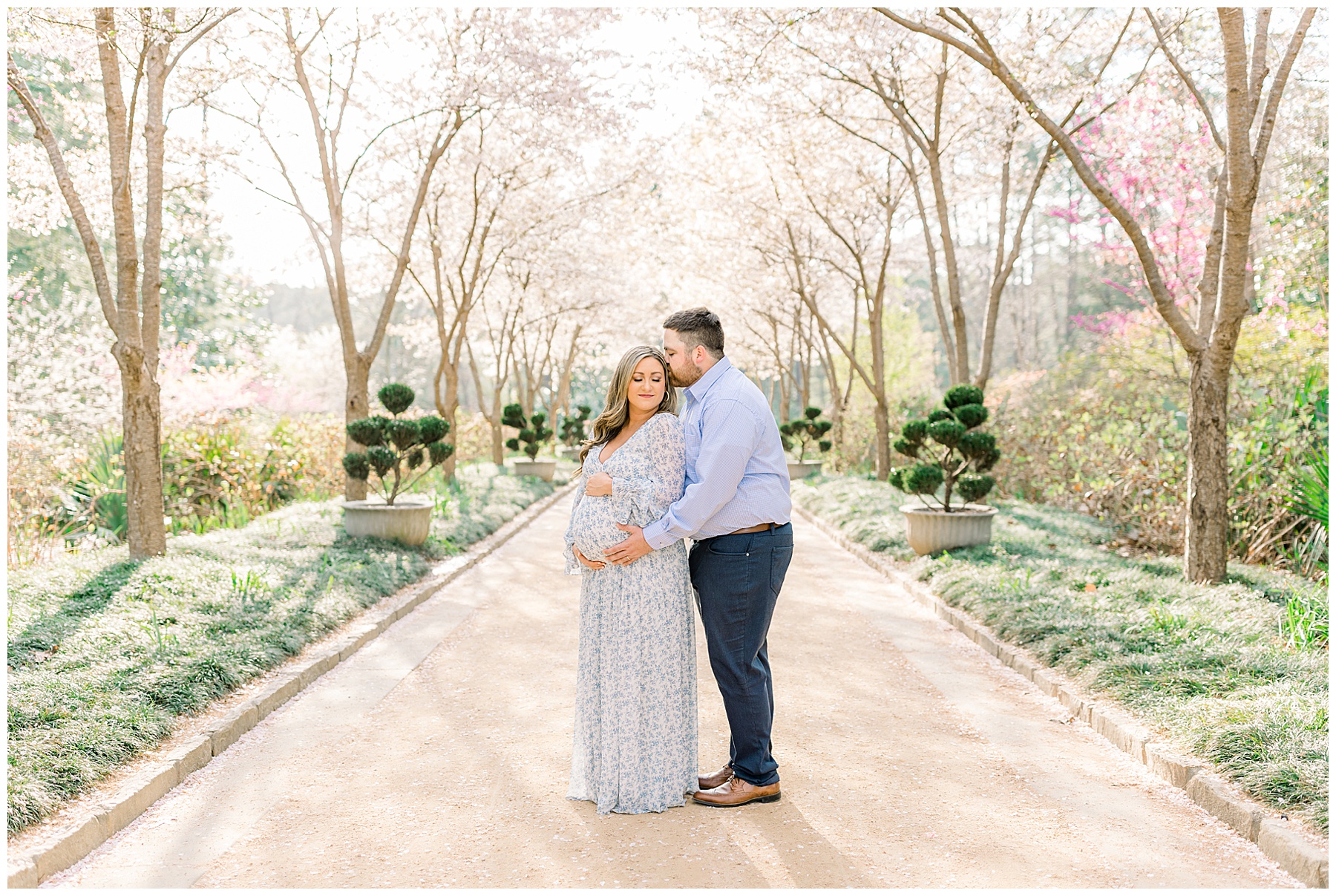 Duke Gardens Maternity Session - Tiffany L Johnson Photography_0002