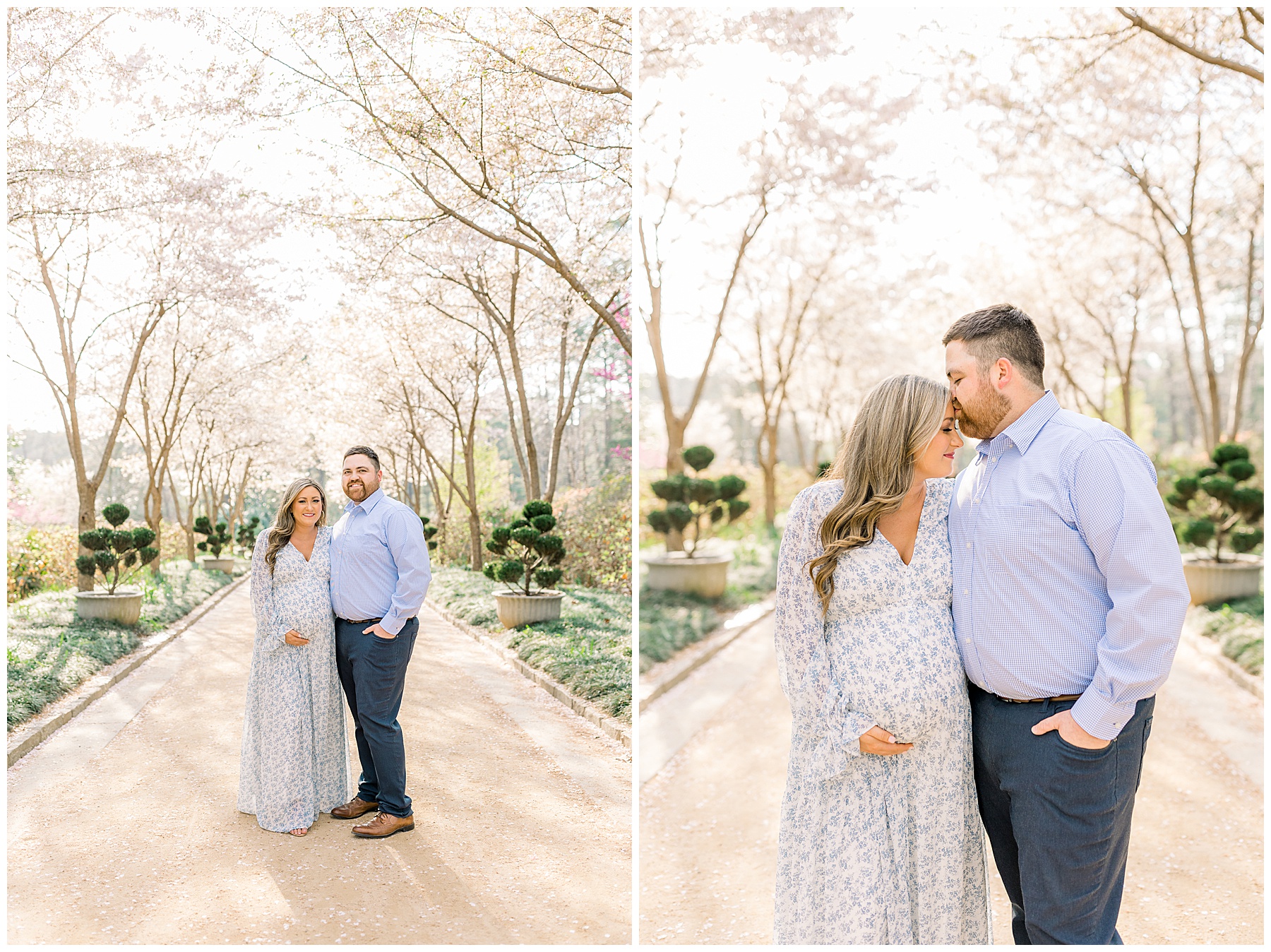 Duke Gardens Maternity Session - Tiffany L Johnson Photography_0003