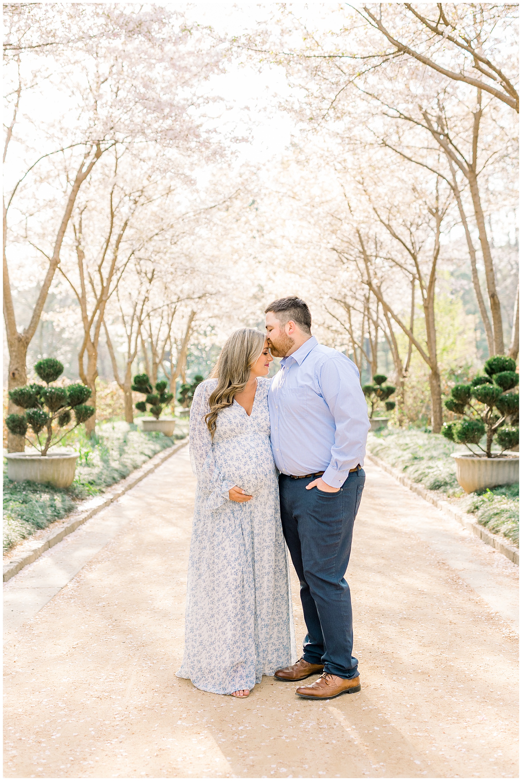 Duke Gardens Maternity Session - Tiffany L Johnson Photography_0004
