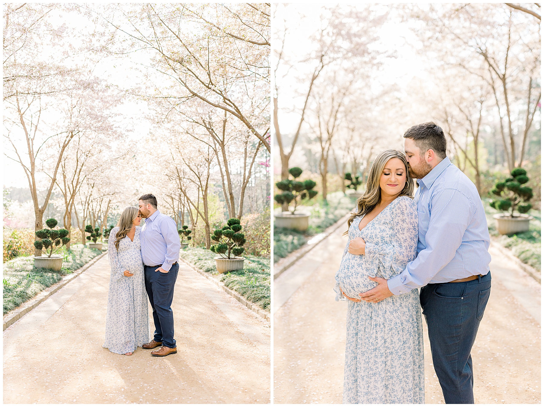 Duke Gardens Maternity Session - Tiffany L Johnson Photography_0005