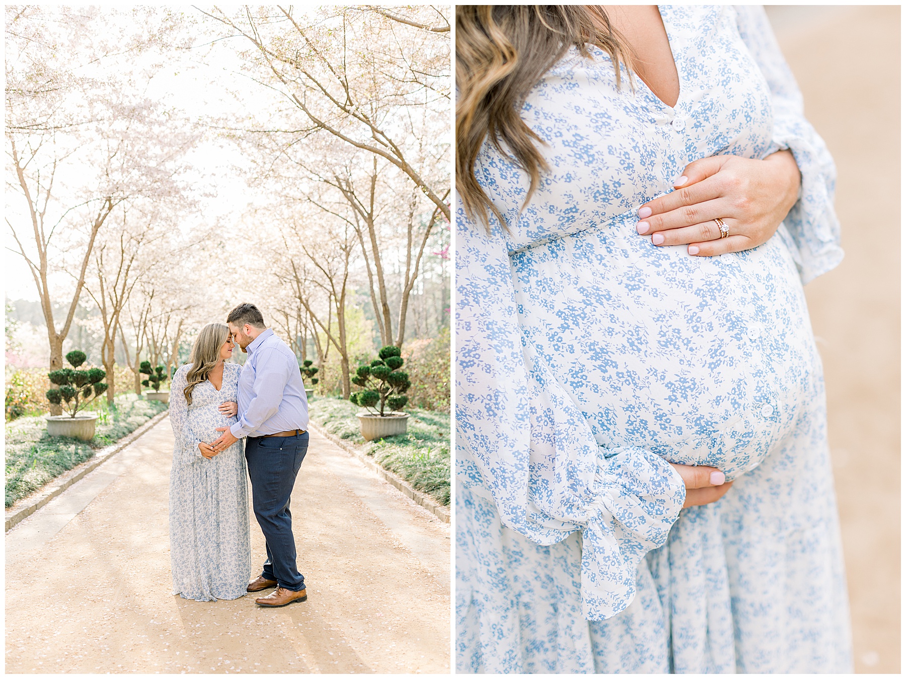 Duke Gardens Maternity Session - Tiffany L Johnson Photography_0010
