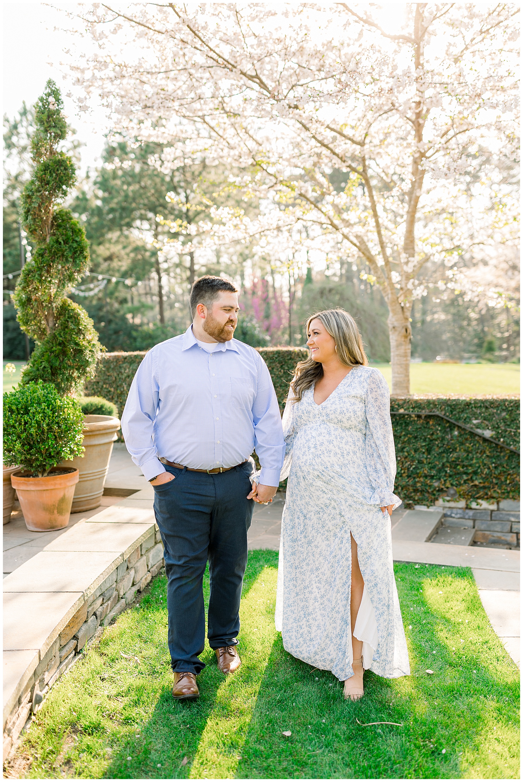 Duke Gardens Maternity Session - Tiffany L Johnson Photography_0033