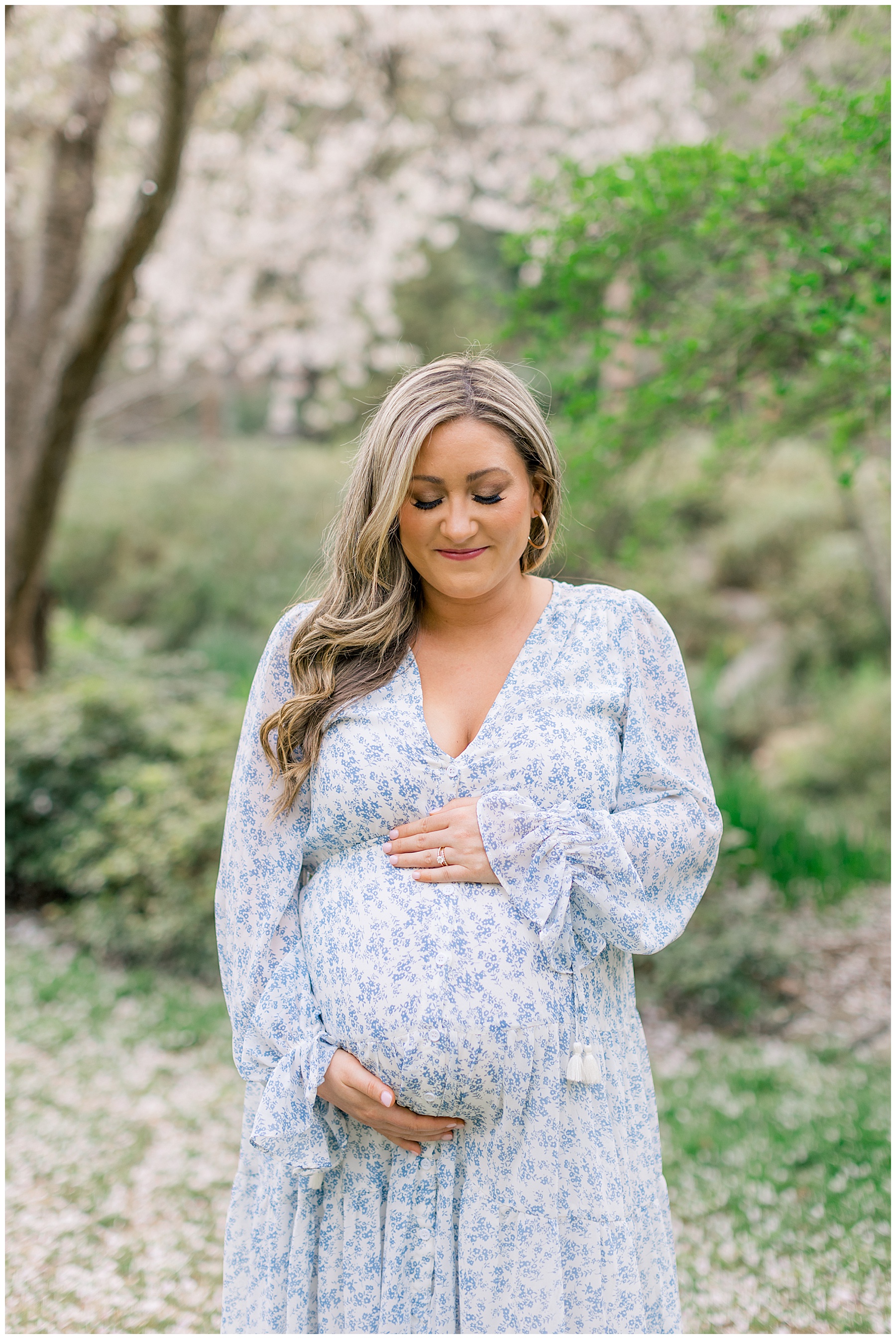 Duke Gardens Maternity Session - Tiffany L Johnson Photography_0036