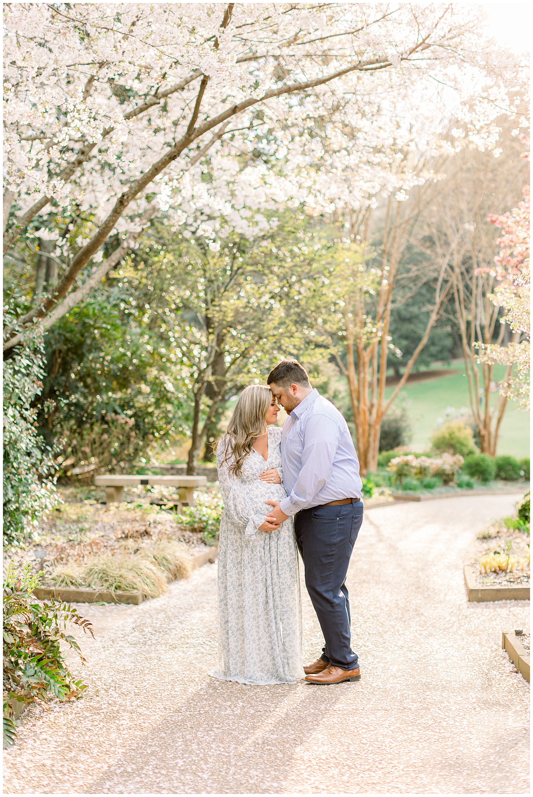 Duke Gardens Maternity Session - Tiffany L Johnson Photography_0043