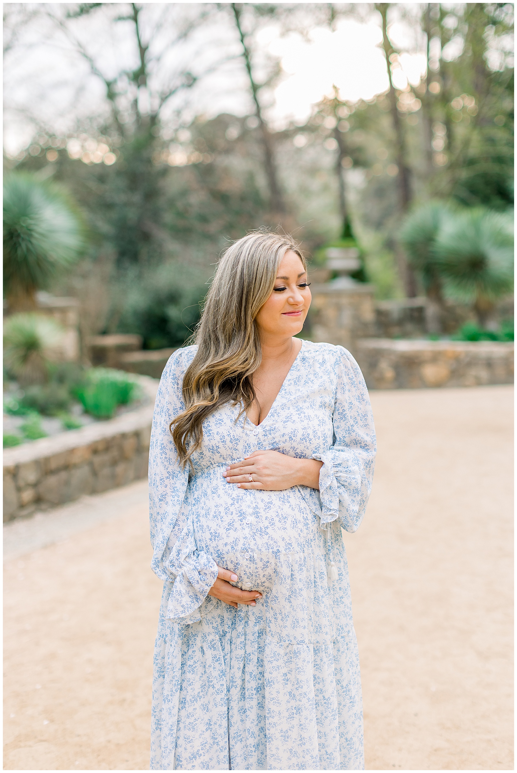 Duke Gardens Maternity Session - Tiffany L Johnson Photography_0048