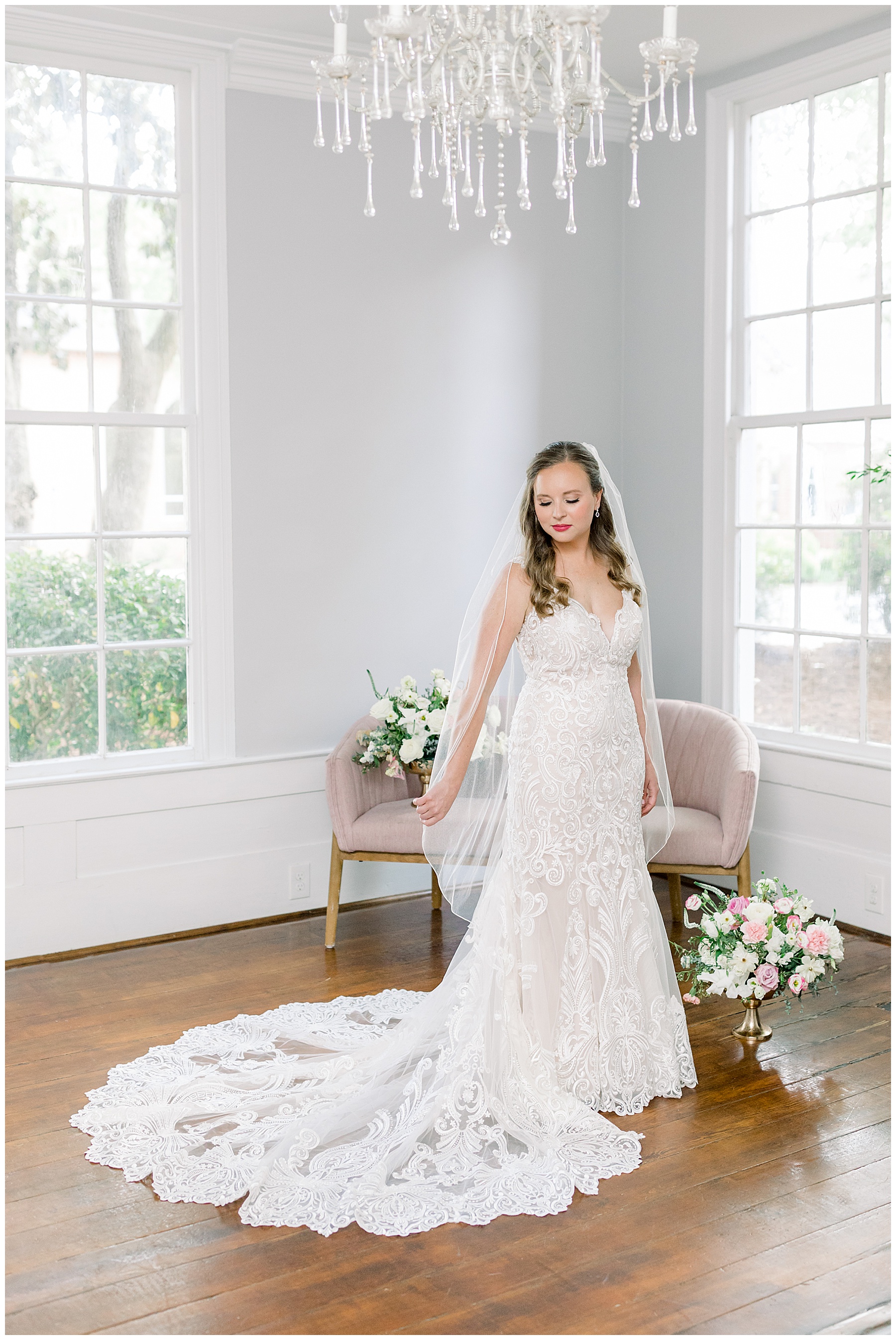 Leslie Alford Mims House Bridal Session - Holly Springs Wedding Photographer - Tiffany L Johnson Photography_0006.jpg
