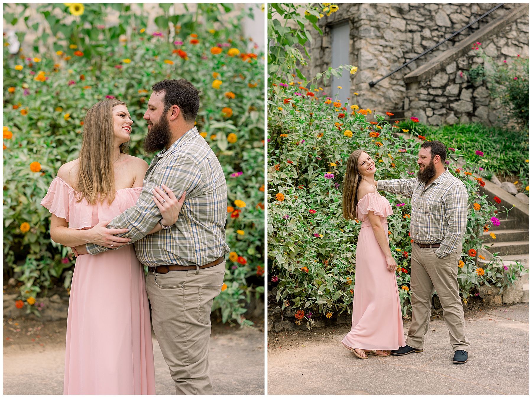 Raleigh Rose Garden Engagement Session - Tiffany L Johnson Photography_0005