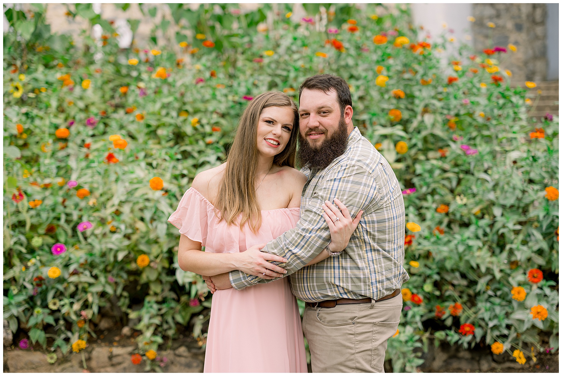 Raleigh Rose Garden Engagement Session - Tiffany L Johnson Photography_0021