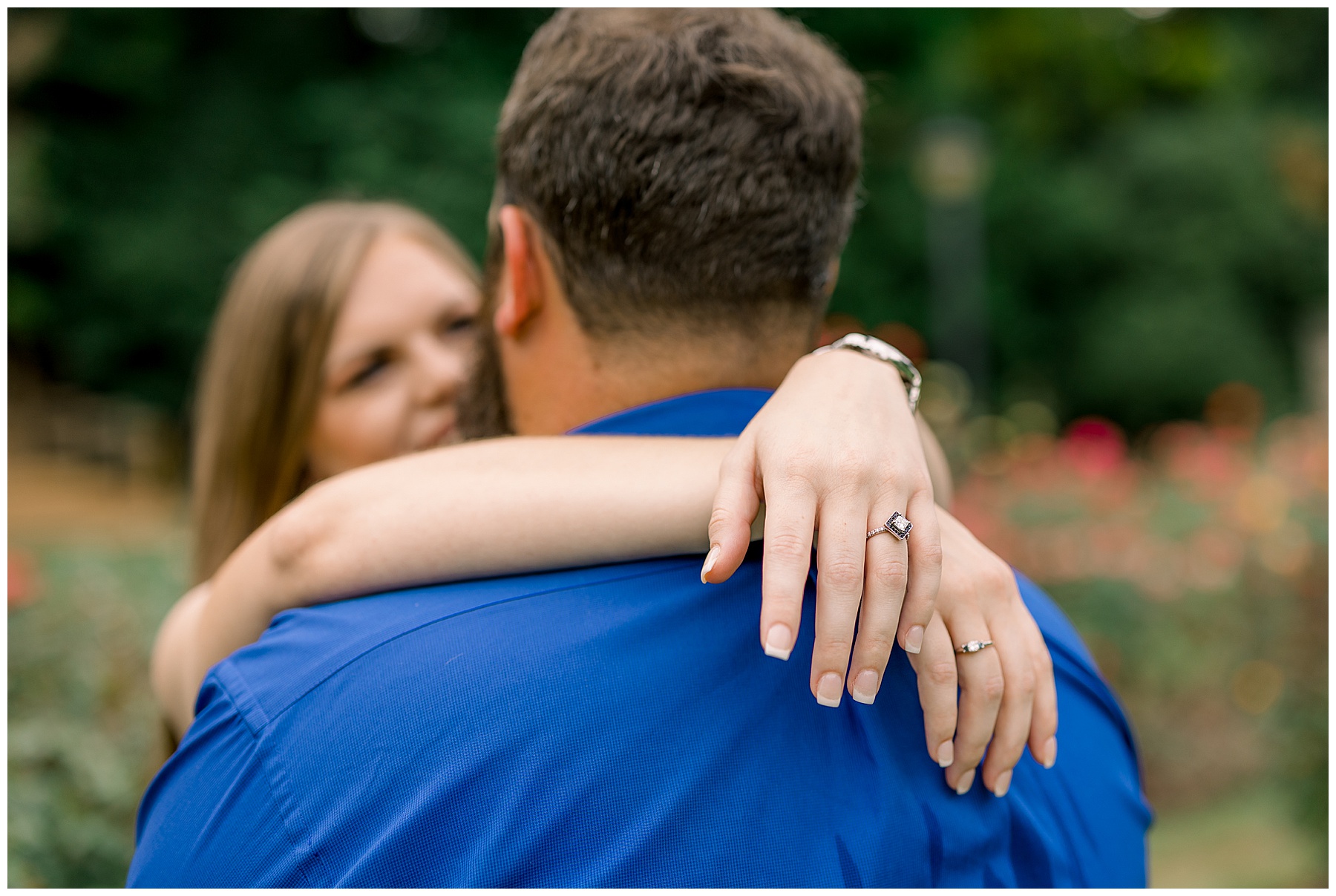 Raleigh Rose Garden Engagement Session - Tiffany L Johnson Photography_0038