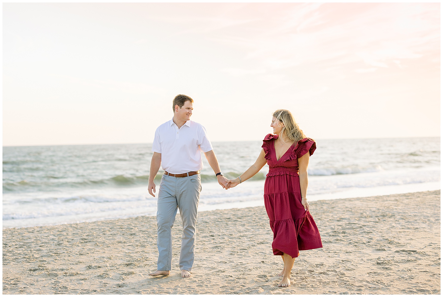 Oak Island Engagement Session - Tiffany L Johnson Photography