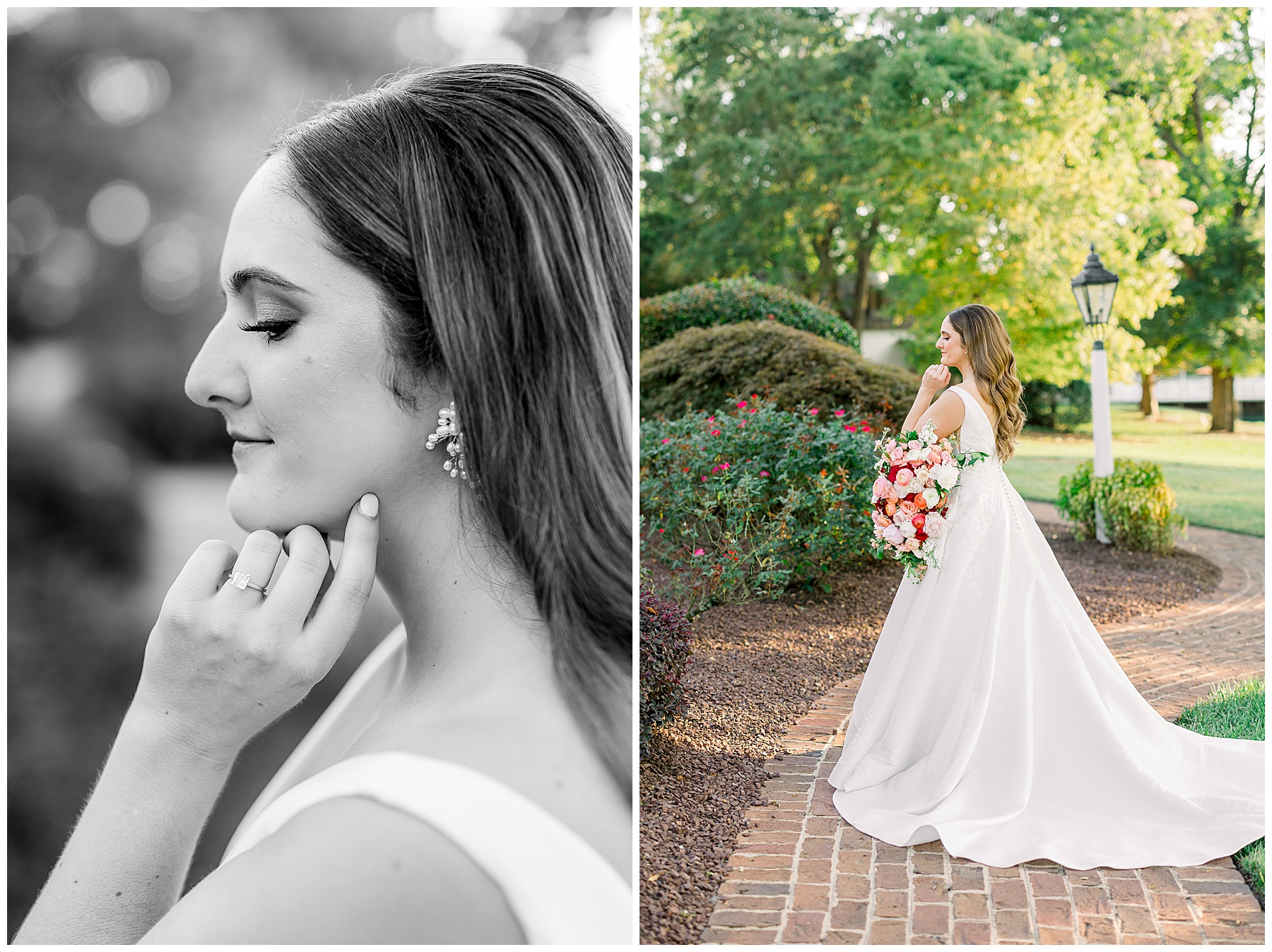 Rose Hill Estate Bridal Session - Tiffany L Johnson Photography