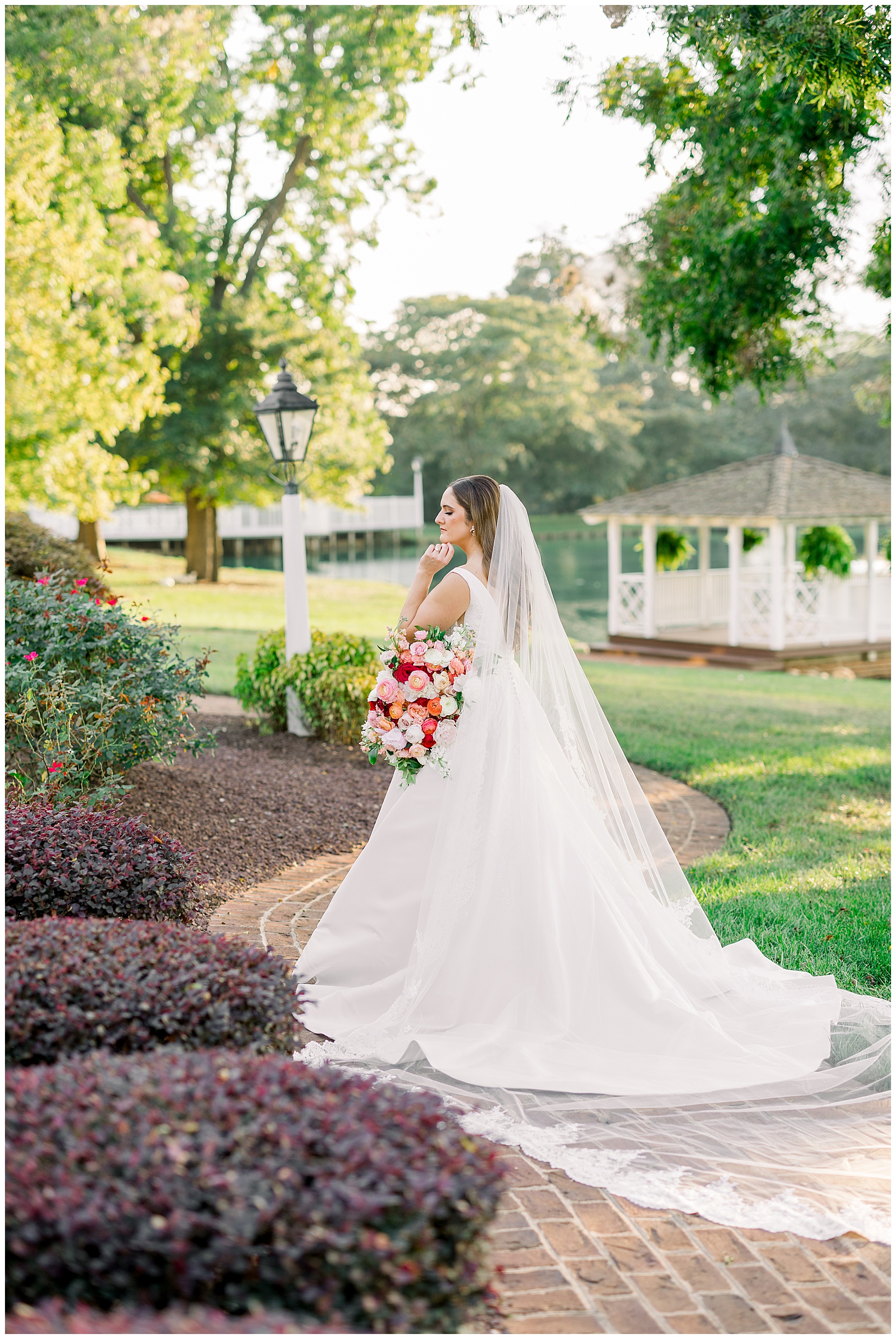 Rose Hill Estate Bridal Session - Tiffany L Johnson Photography