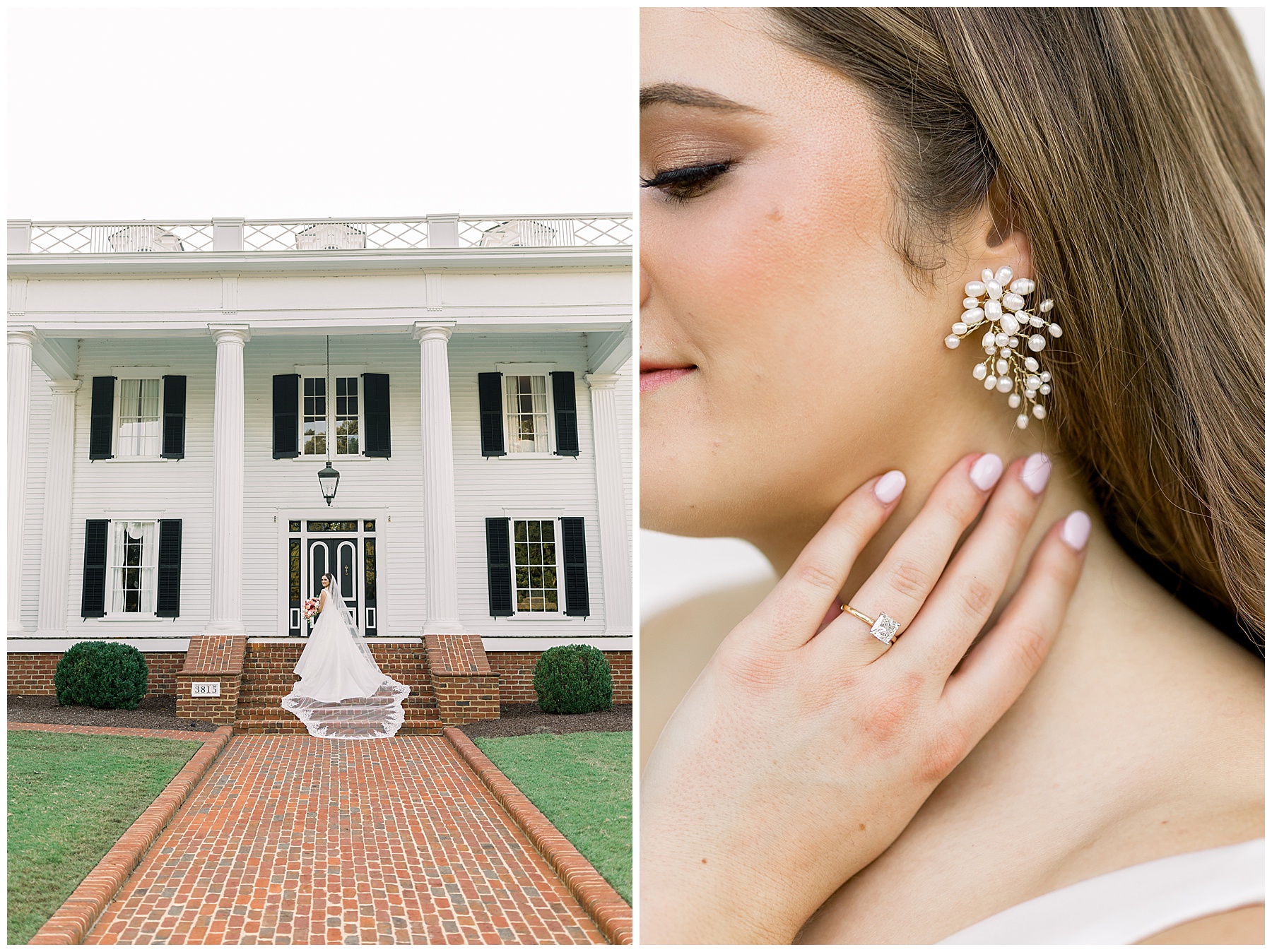 Rose Hill Estate Bridal Session - Tiffany L Johnson Photography