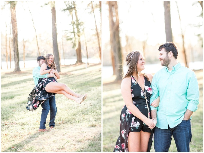 Lake Wilson NC Engagement Session