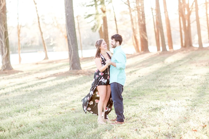 Lake Wilson NC Engagement Session