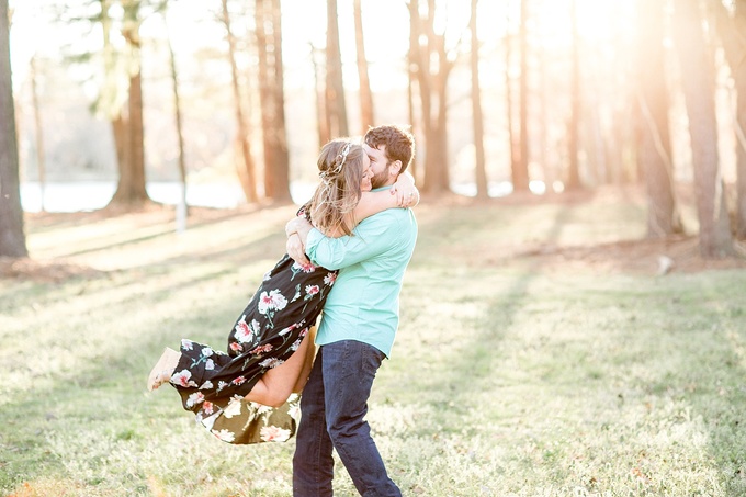 Lake Wilson NC Engagement Session