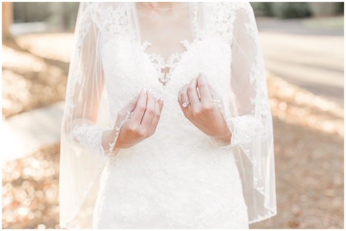 The oaks at salem bridal portrait session-apex nc- tiffany l johnson photography