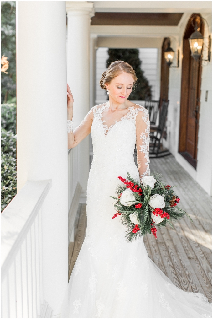 The oaks at salem bridal portrait session-apex nc- tiffany l johnson photography