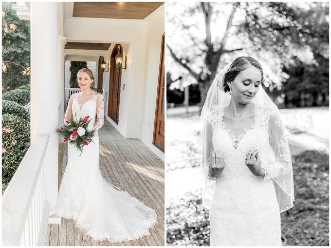 The oaks at salem bridal portrait session-apex nc- tiffany l johnson photography