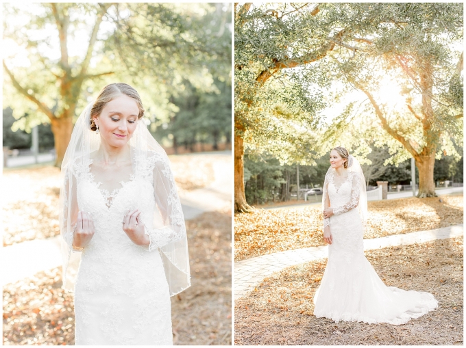 The oaks at salem bridal portrait session-apex nc- tiffany l johnson photography