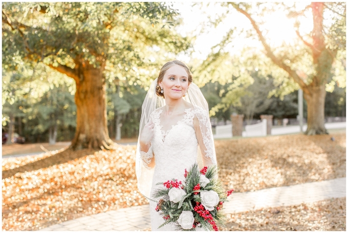 The oaks at salem bridal portrait session-apex nc- tiffany l johnson photography