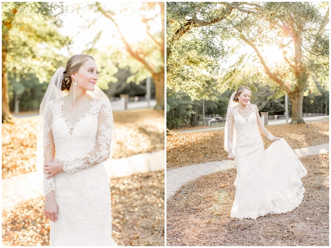 The oaks at salem bridal portrait session-apex nc- tiffany l johnson photography