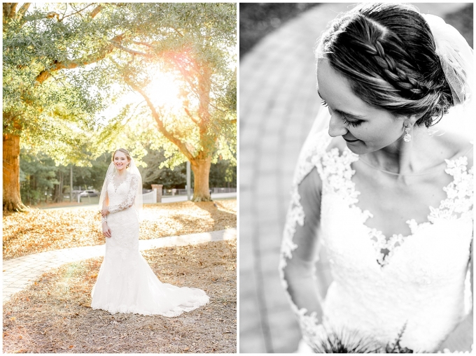 The oaks at salem bridal portrait session-apex nc- tiffany l johnson photography