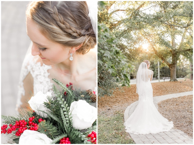The oaks at salem bridal portrait session-apex nc- tiffany l johnson photography