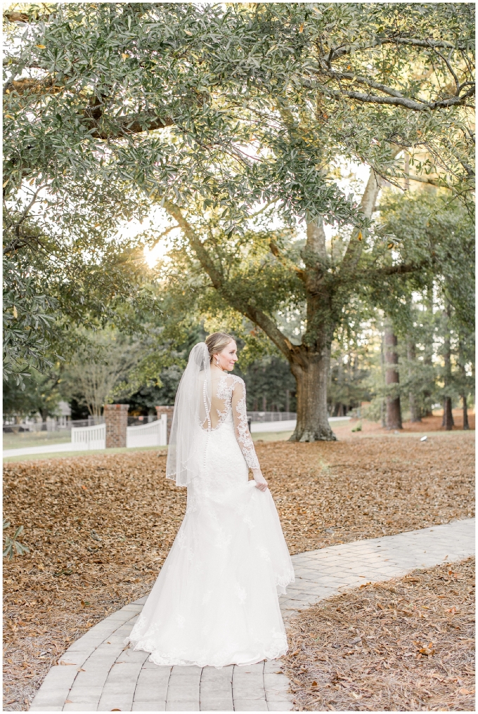 The oaks at salem bridal portrait session-apex nc- tiffany l johnson photography