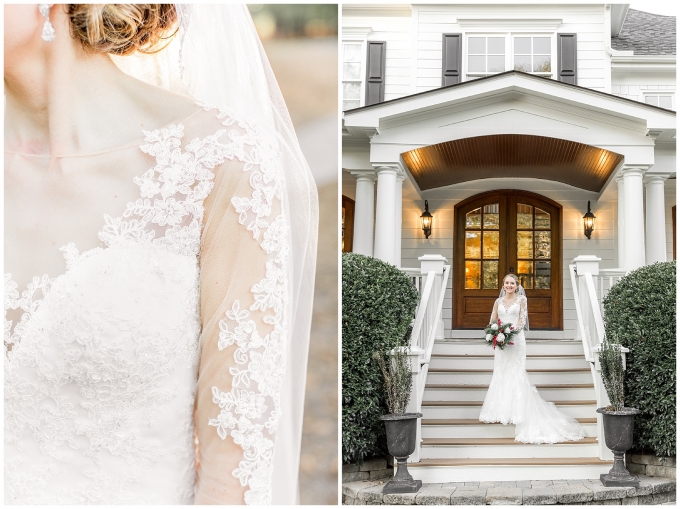 The oaks at salem bridal portrait session-apex nc- tiffany l johnson photography